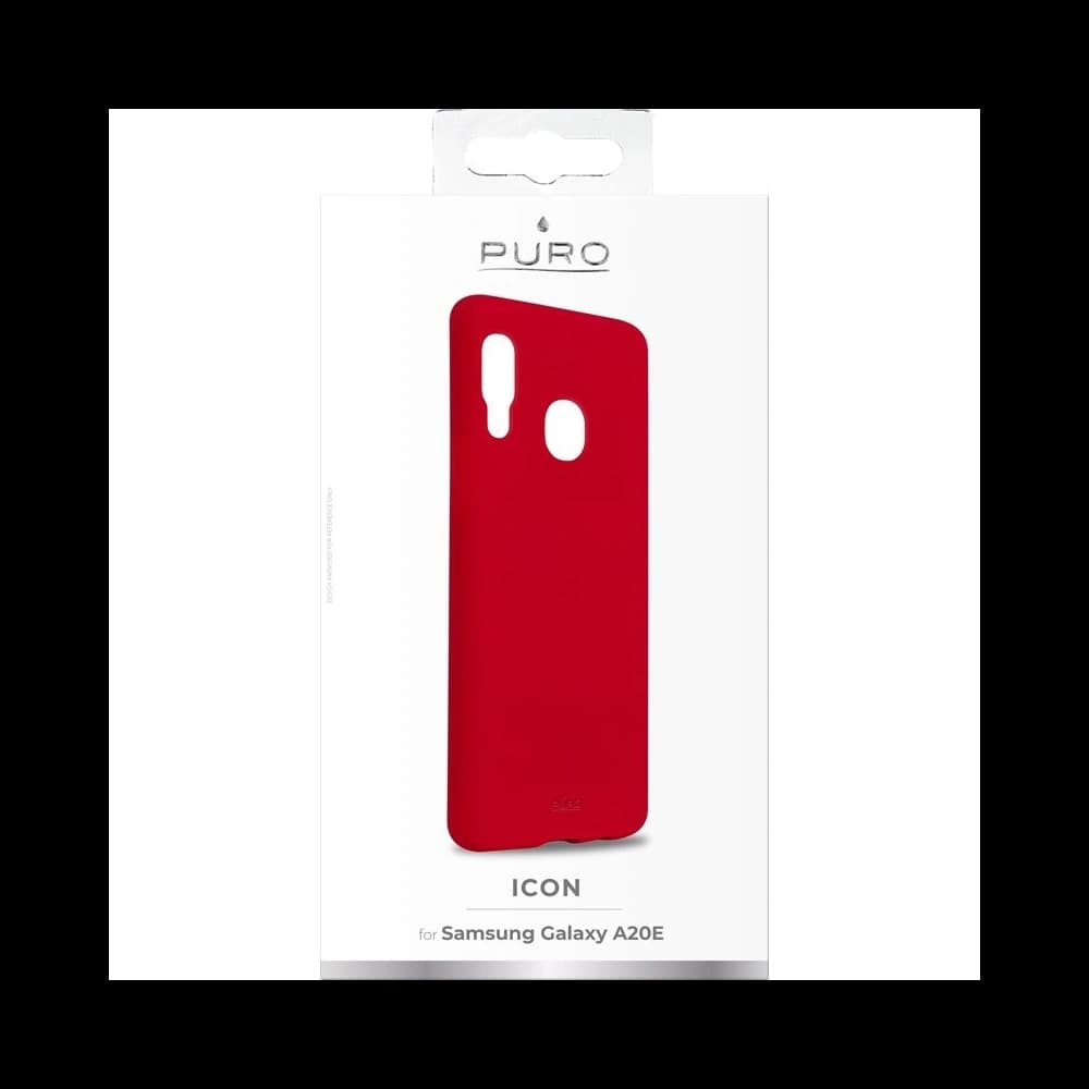Samsung PURO ICON Abdeckung Galaxy A20e (rot) - 2