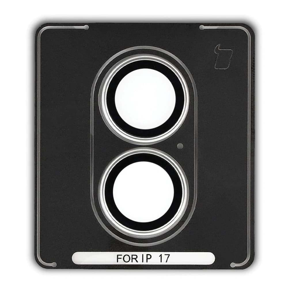 Bizon Glass Snap Lens Apple iPhone 17 bílý rám - 2