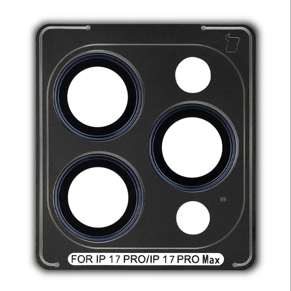 Bizon Glass Snap Lens Apple iPhone 17 Pro / 17 Pro Max navyblauer Rahmen - 2