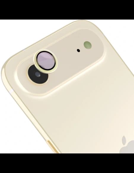 Bizon Glass Snap Lens Apple iPhone Air light gold frame