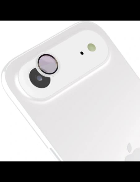 Bizon Glass Snap Lens Apple iPhone Air white frame