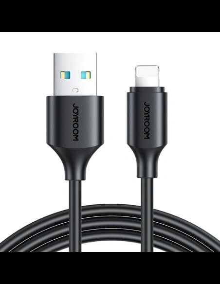 Joyroom S-A9 3A USB-A / Lightning kábel 1m fekete