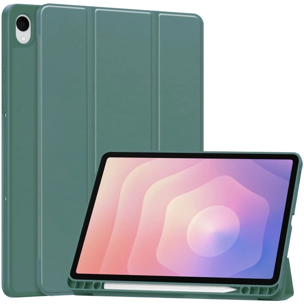 Bizon Case Tab Lizard Samsung Galaxy Tab S11 sötétzöld