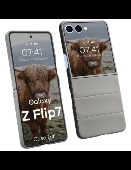 Bizon Case Tur Samsung Galaxy Z Flip7 grey