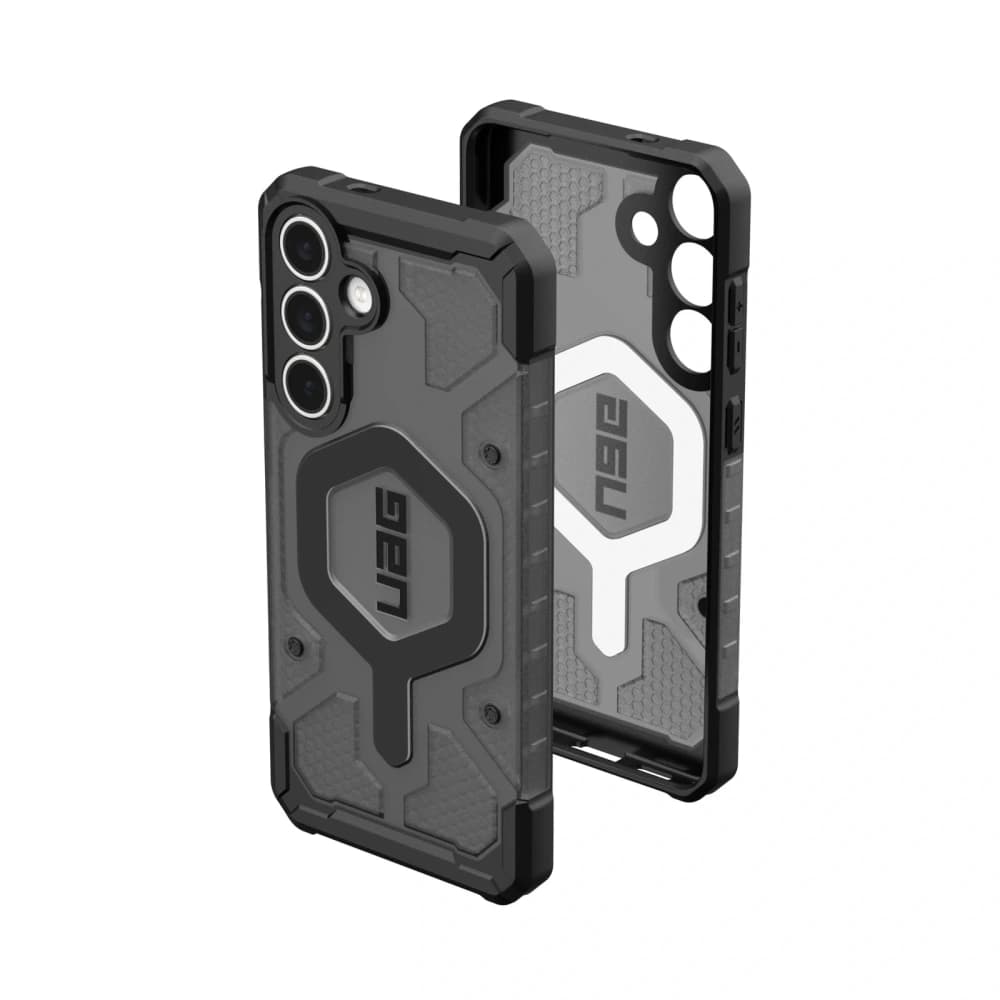 UAG Urban Armor Gear Pathfinder Clear MagSafe Samsung Galaxy S25 FE (asch/schwarz) - 1