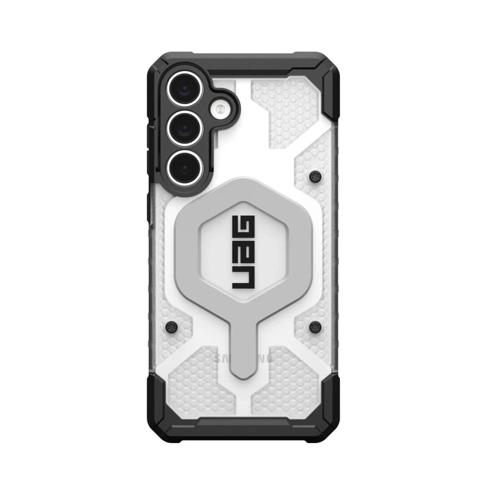UAG Urban Armor Gear Pathfinder Clear MagSafe Samsung Galaxy S25 FE (eis/silber) - 3