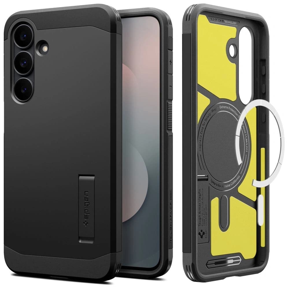 Etui Spigen Tough Armor Mag Magsafe Galaxy S25 Fe Black - 2