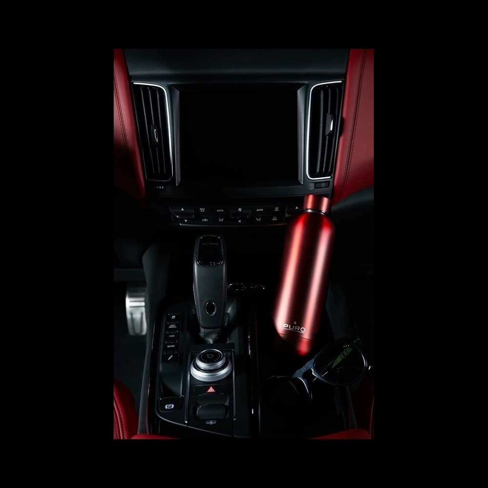 Puro Hot&Cold Thermal Stainless Steel Water Bottle 500ml (Metallic Red) - 3