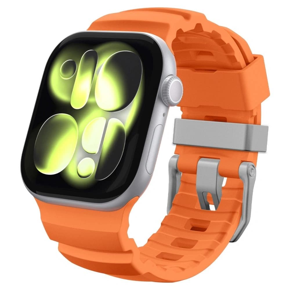 Etui Spigen Wbs2 Band Apple Watch 8 / 9 / 10 / 11 / Se / Ultra (44 / 45 / 46 / 49 Mm) Orange - 1