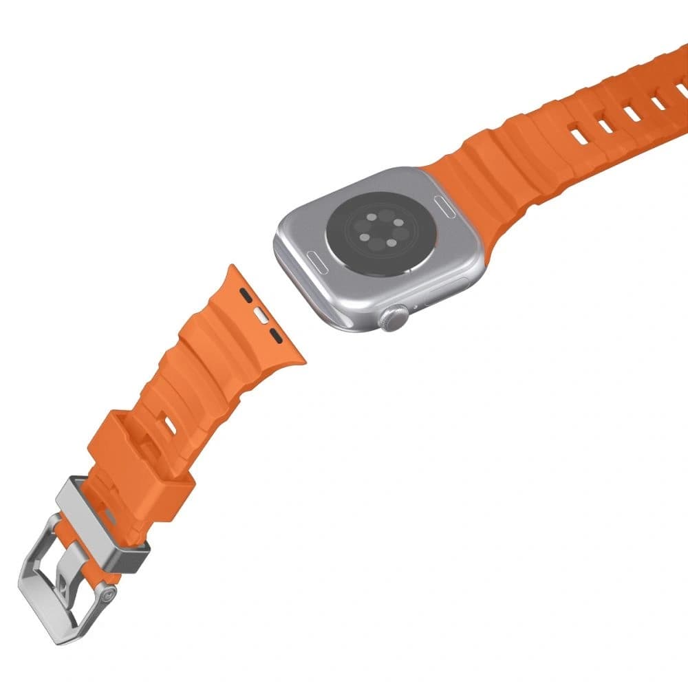 Etui Spigen Wbs2 Band Apple Watch 8 / 9 / 10 / 11 / Se / Ultra (44 / 45 / 46 / 49 Mm) Orange - 10