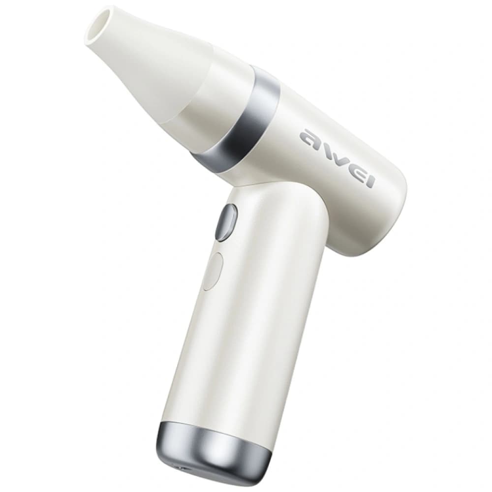 Wielofunkcyjny wiatrak AWEI F40 3w1 3300mAh biały - 2