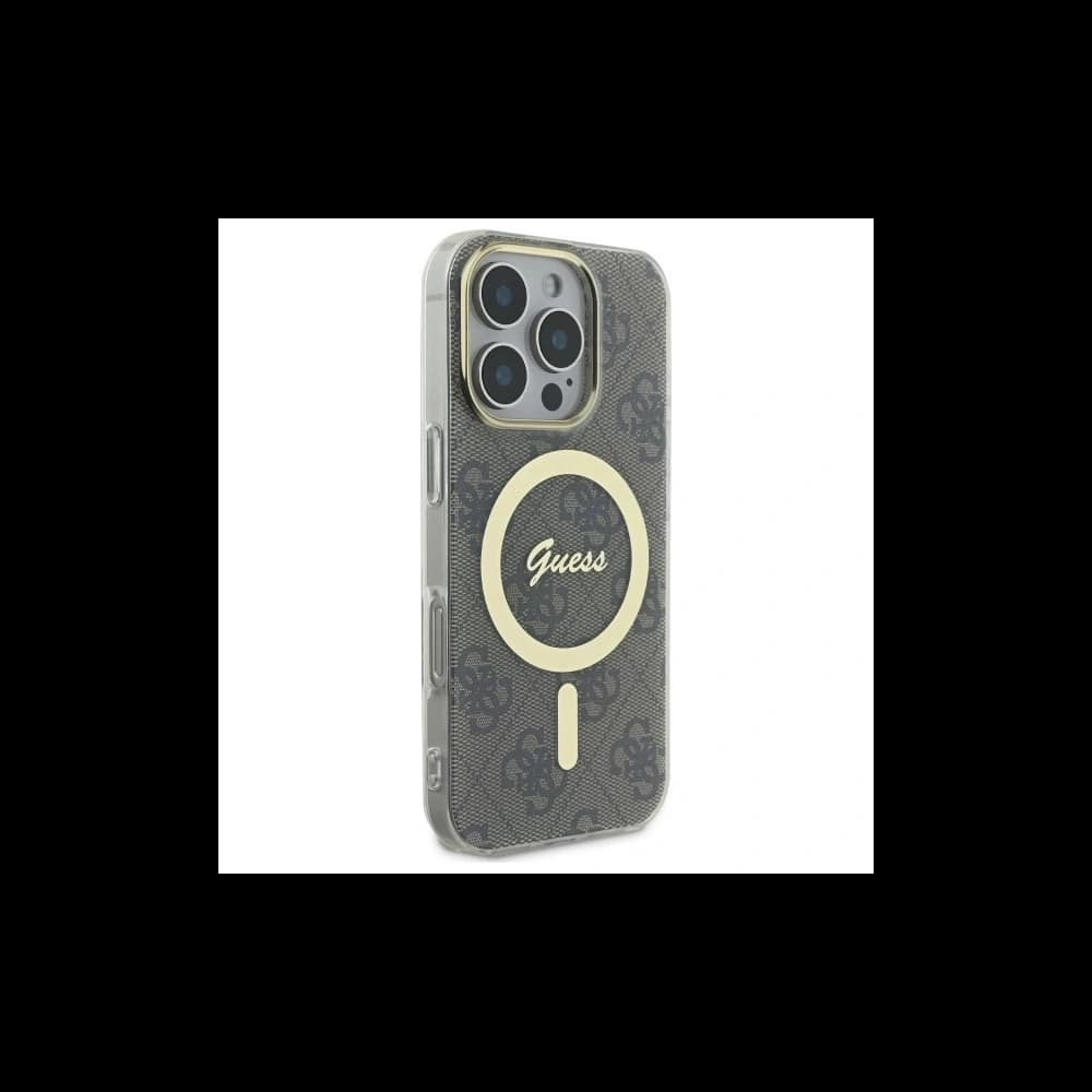 Hádej tvrdý obal Apple iPhone 16 Pro IML 4G MagSafe hnědý - 3