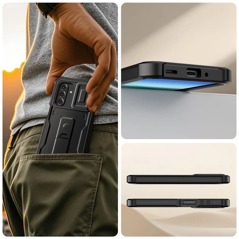 Tech-Protect Kevlar Cam+ Samsung Galaxy A17 4G / 5G Schwarz - 6