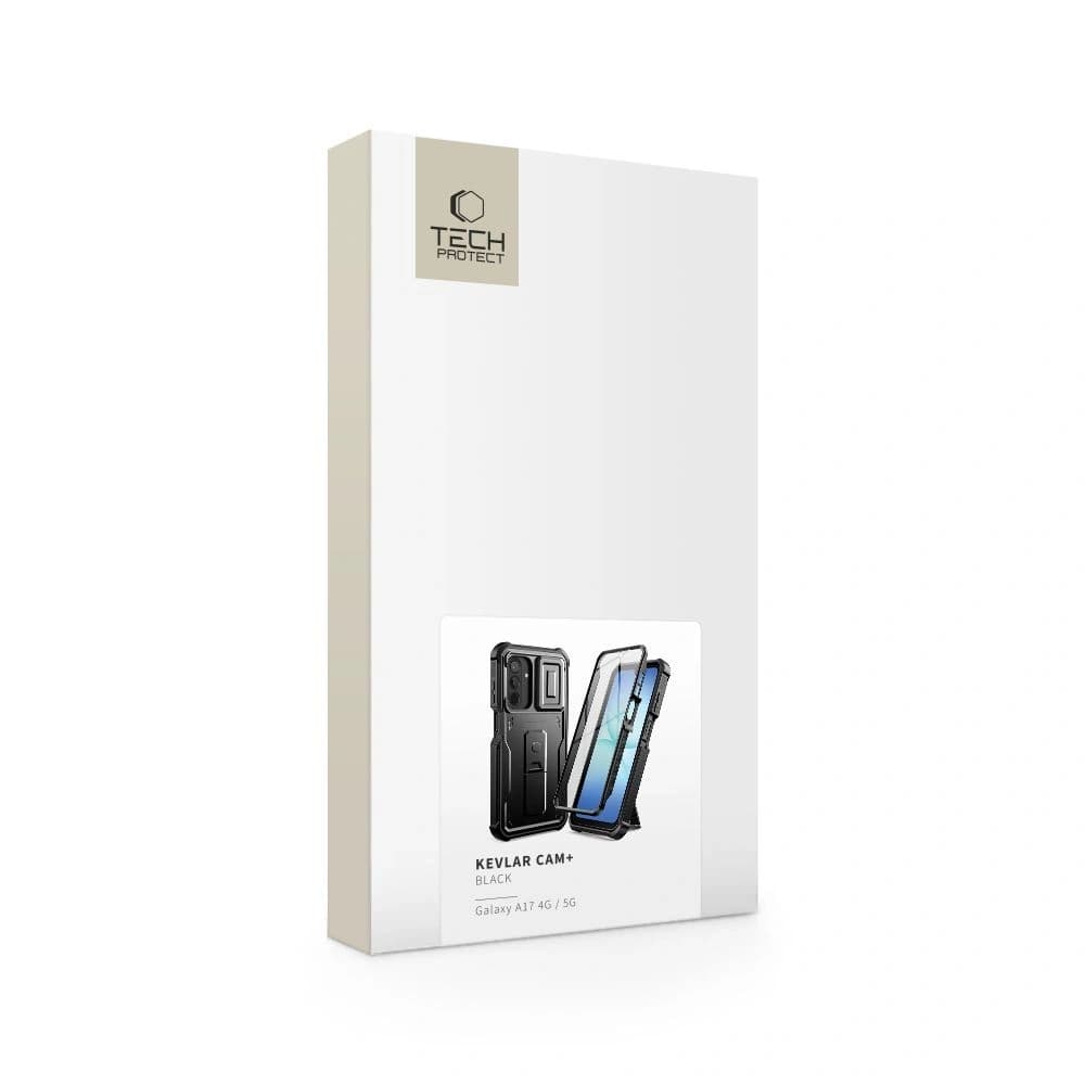 Tech-Protect Kevlar Cam+ Samsung Galaxy A17 4G / 5G Schwarz - 7