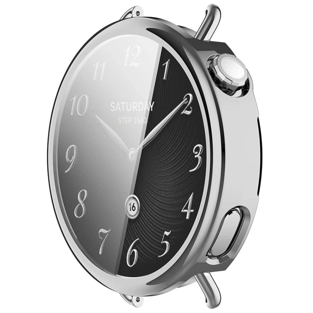 Ceas Bizon Case Felipe Xiaomi Watch S4 41mm argintiu - 8