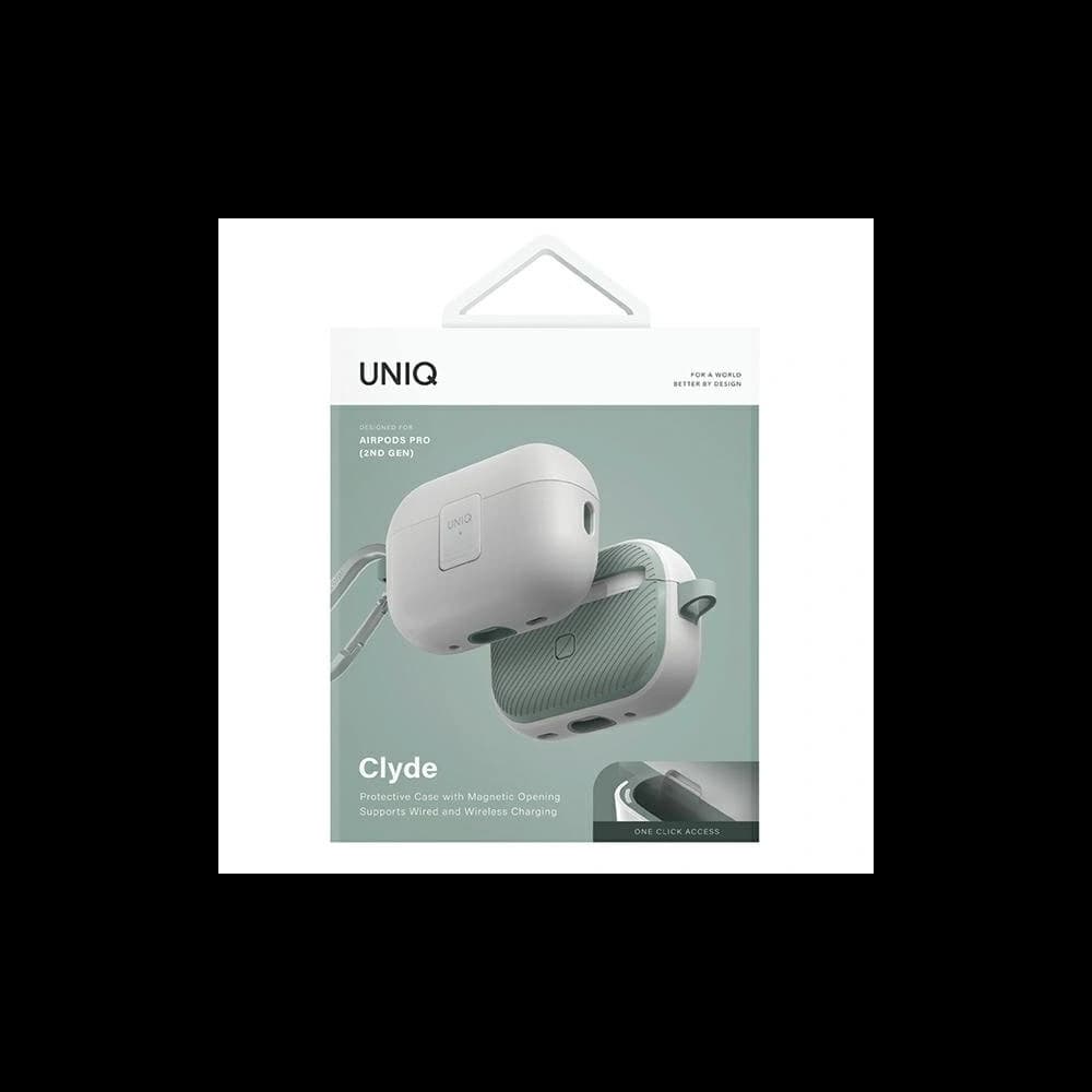 UNIQ Clyde Lock Case Apple AirPods Pro 2 alb-dulce mentă - 7