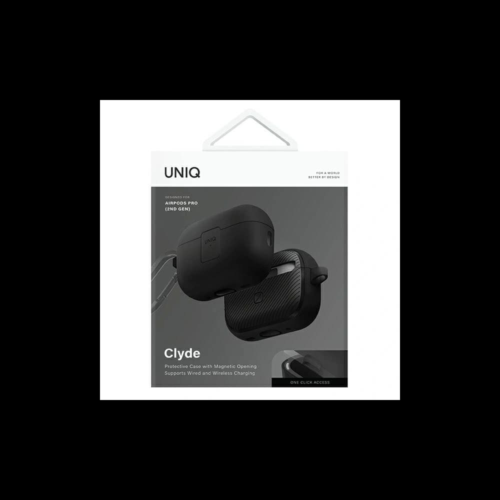 UNIQ Clyde Lock Case Apple AirPods Pro 2 antracitově šedá - 7