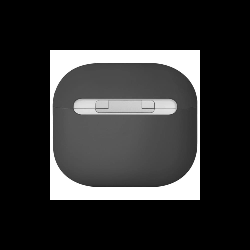 UNIQ Lino Apple AirPods 4 Szilikon hamuszürke - 2