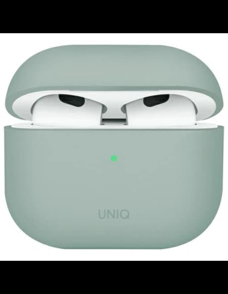 UNIQ Lino Apple AirPods 4 Szilikon jégplant zöld