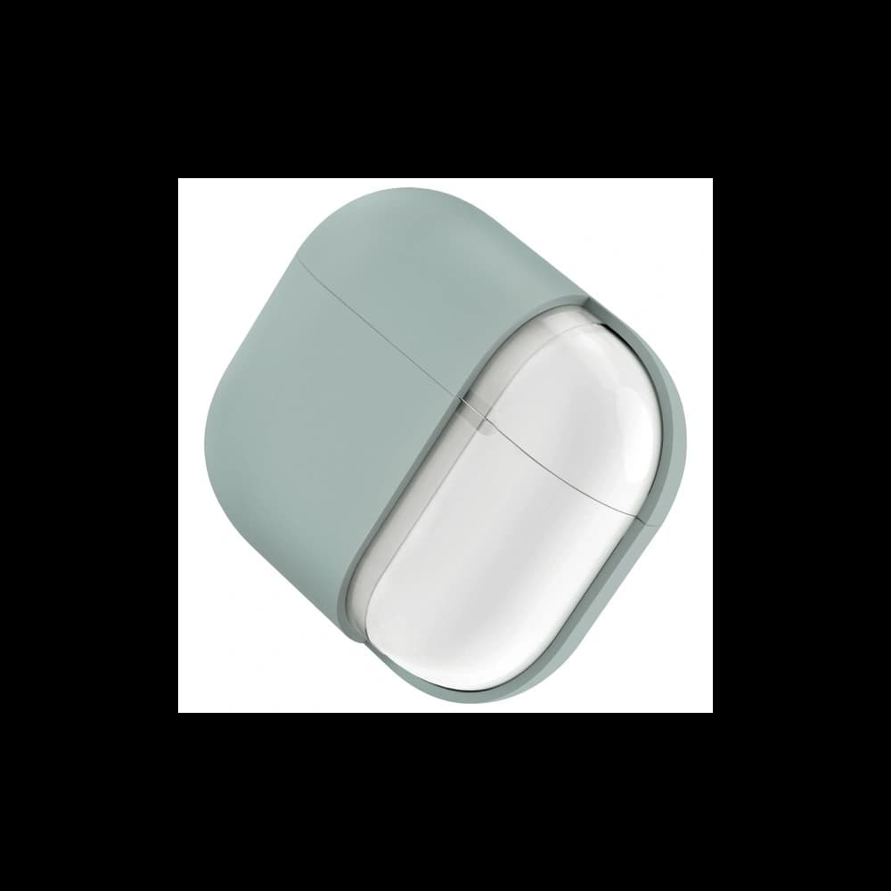 UNIQ Lino Apple AirPods 4 Szilikon jégplant zöld - 5