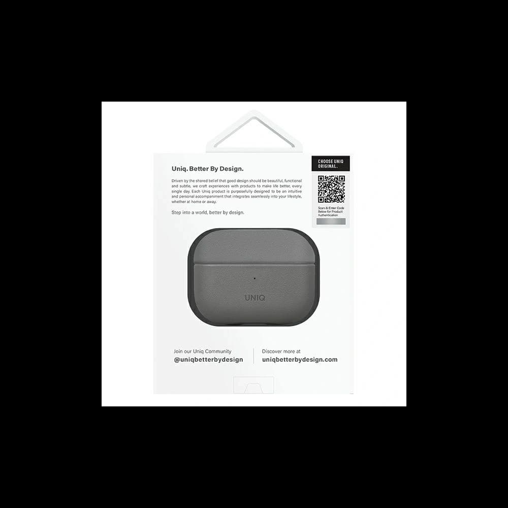 UNIQ Lyden DS Apple AirPods Pro 2 gen gri închis-negru - 6