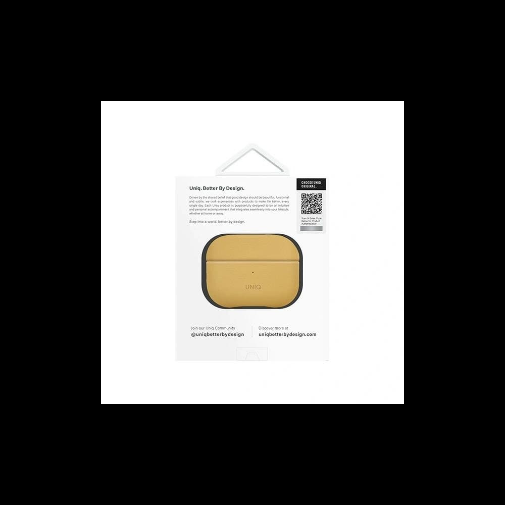 UNIQ Lyden DS Apple AirPods Pro 2. generace kanárkově žlutá-šedá - 6