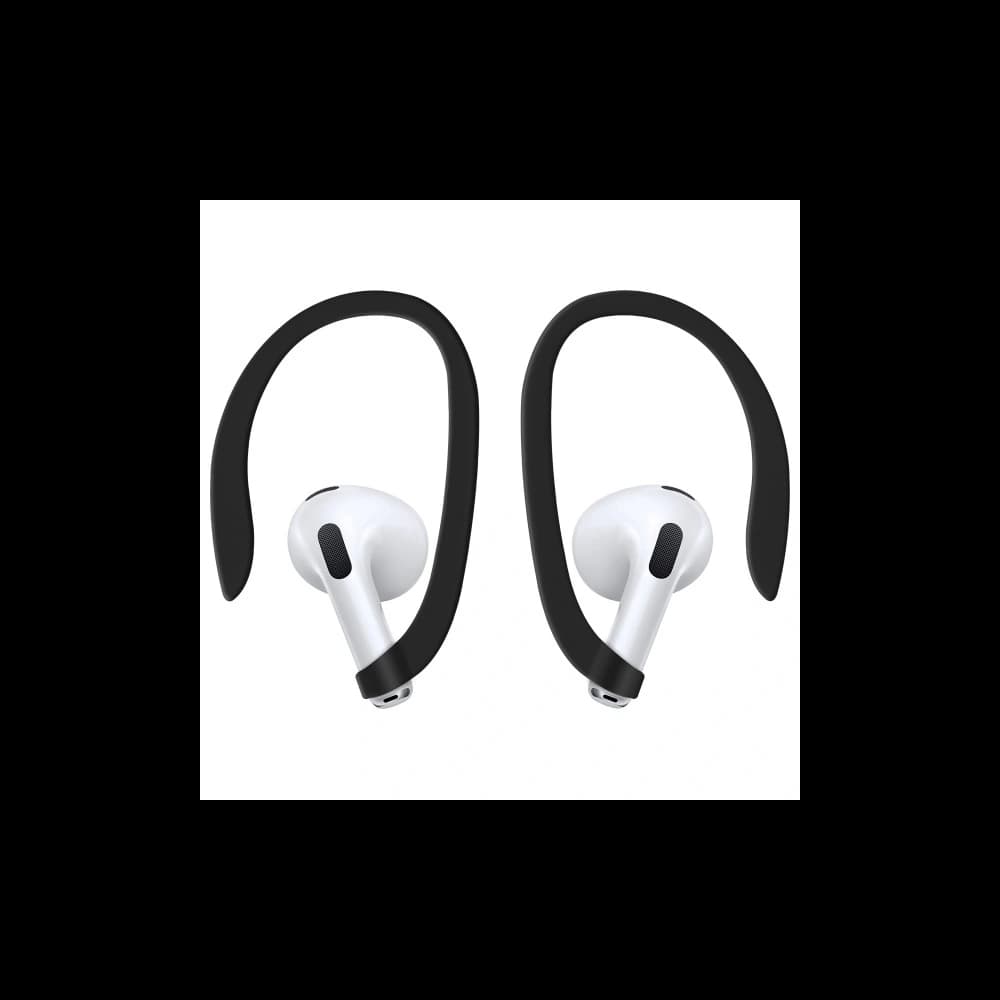 UNIQ Nexo Apple AirPods 4 + Szilikon Fülhallgató Kampók Fekete - 6