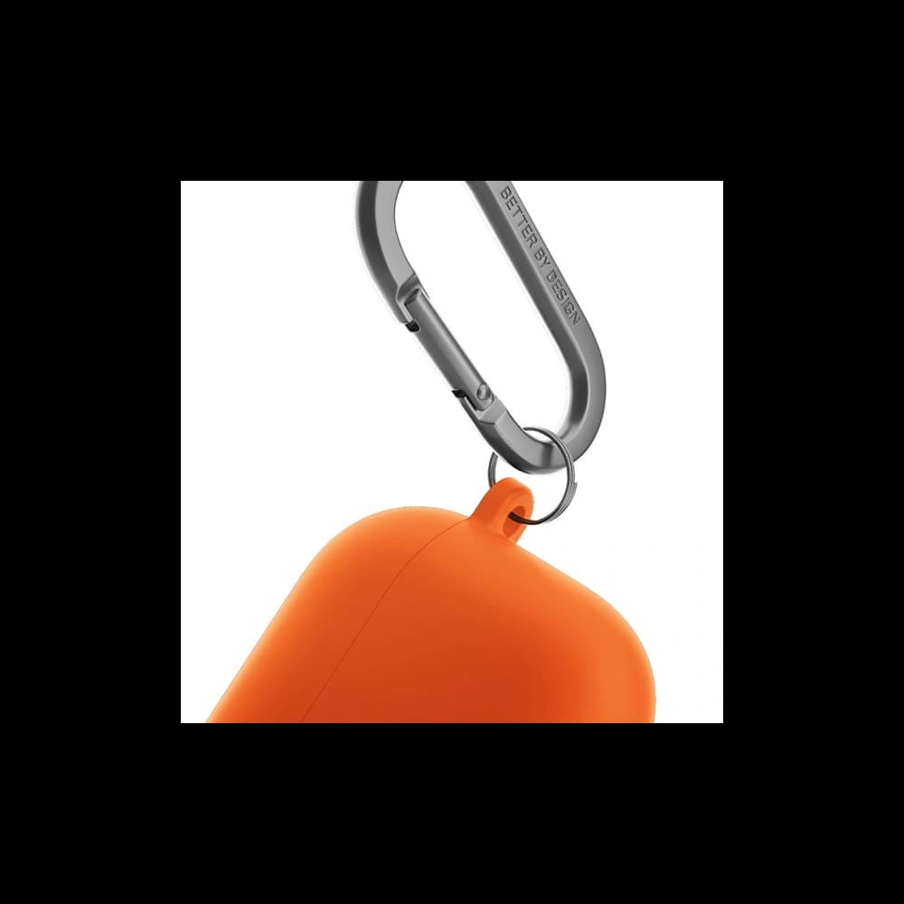 UNIQ Nexo Apple AirPods 4 + Szilikon fülhallgató kampók narancssárga - 6