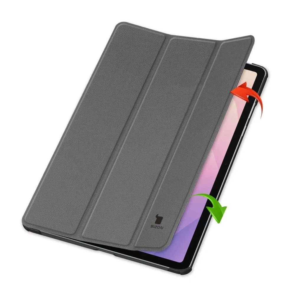 Bizon Case Tab Croc Samsung Galaxy Tab S11 Ultra szürke - 6