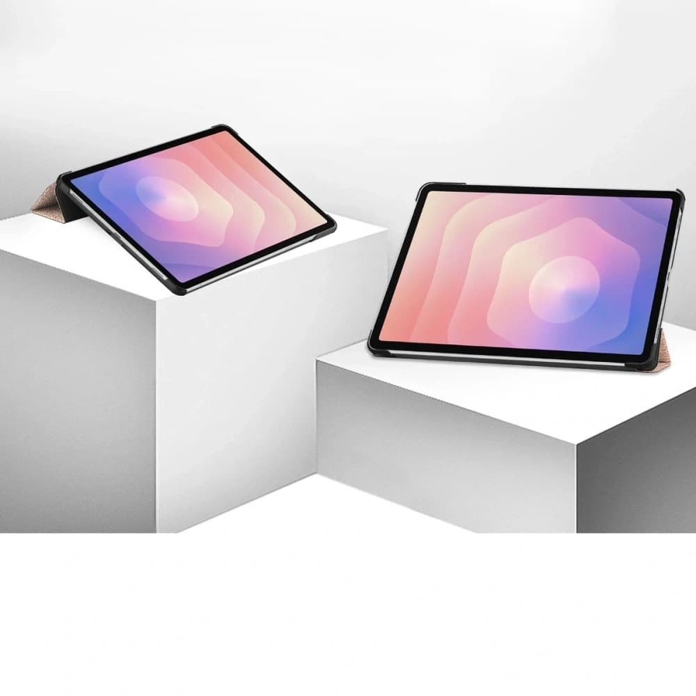 Bizon Case Tab Croc Samsung Galaxy Tab S11 Ultra rose gold - 2