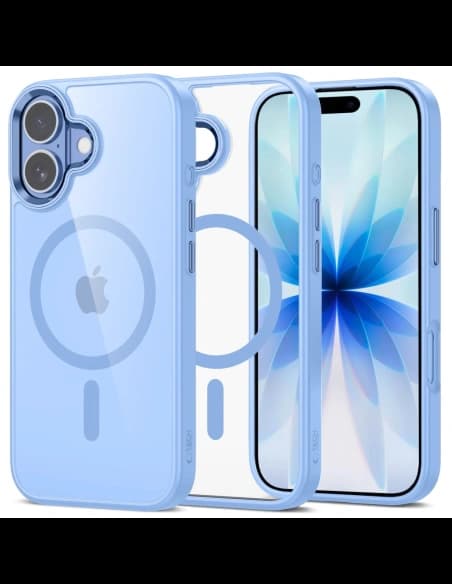 Tech-Protect MagMat MagSafe Apple iPhone 17 Albastru Cenușiu/transparent