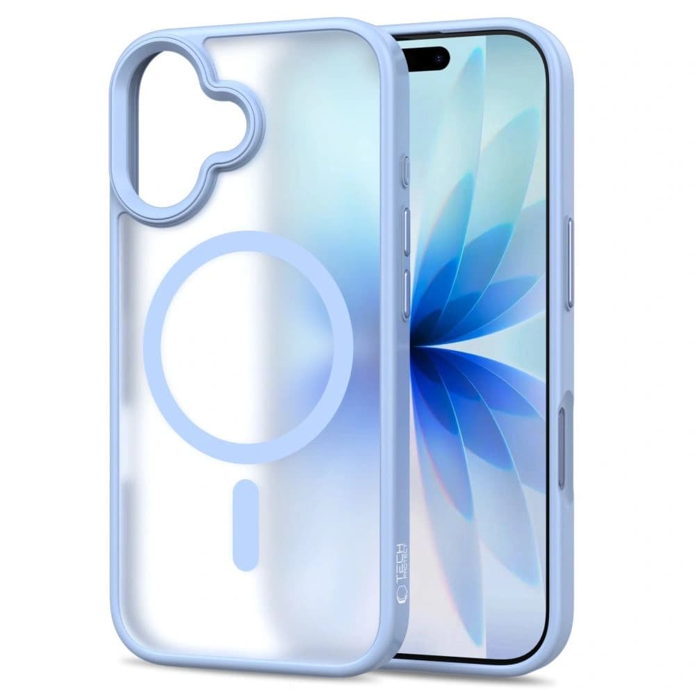 Tech-Protect MagMat MagSafe Apple iPhone 17 Matte Mist Blue - 2