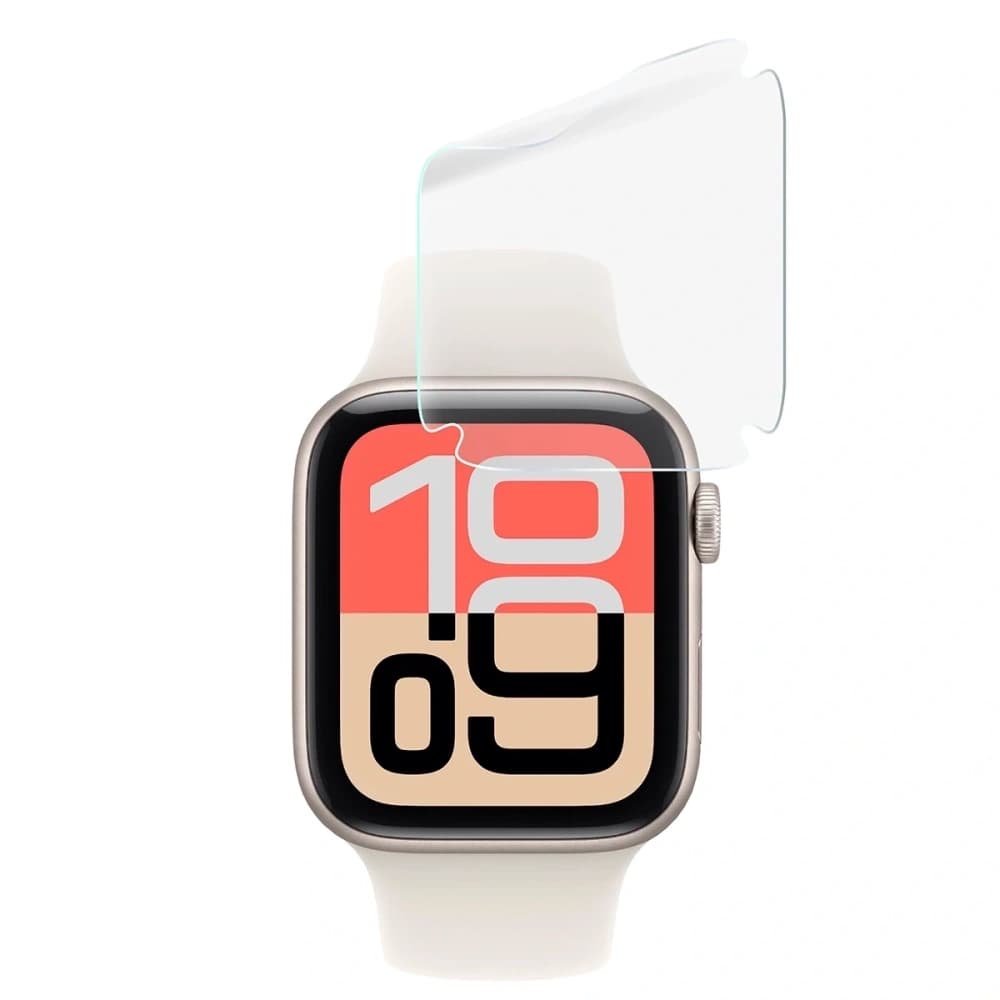 Bizon skleněná ochranná fólie Hydrogel pro Apple Watch SE 3 / SE 2 / SE / 6 / 5 / 4 44mm - 5