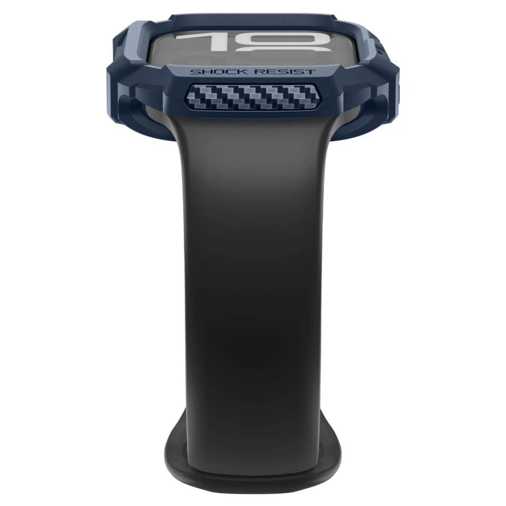 Spigen Rugged Armor V2 Apple Watch 10 / 11 42mm Navy Blue - 5