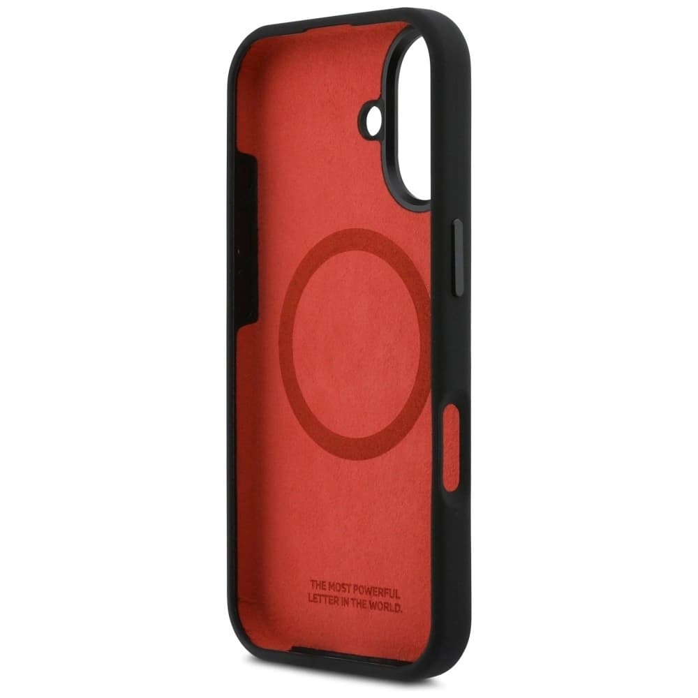 BMW M Silicon Tricolor Line MagSafe pentru Apple iPhone 17 negru - 7