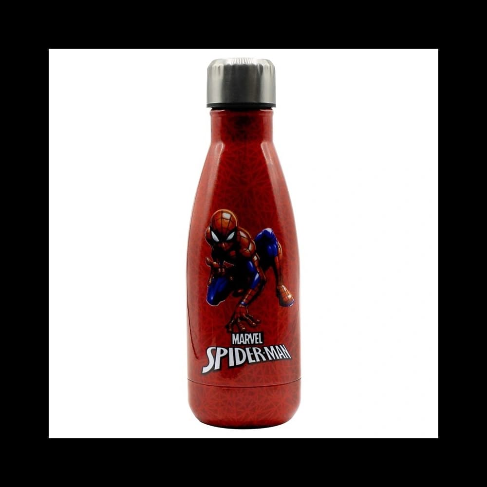 Rozsdamentes acél Disney SPIDERMAN 500ml-es palack (Piros)