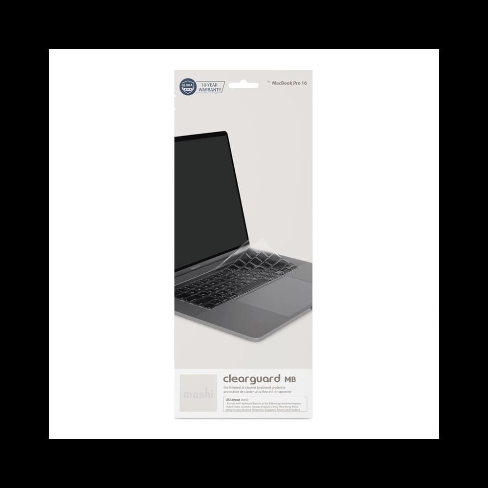 Klaviatúra takaró Moshi ClearGuard MB MacBook Pro 16 / MacBook Pro 13 2020 (EU elrendezés) - 10