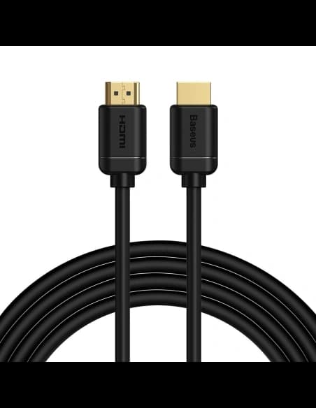 Kabel HDMI 2.0 Baseus, 4K 60Hz, 3D, HDR, 18Gbps, 3m (czarny)