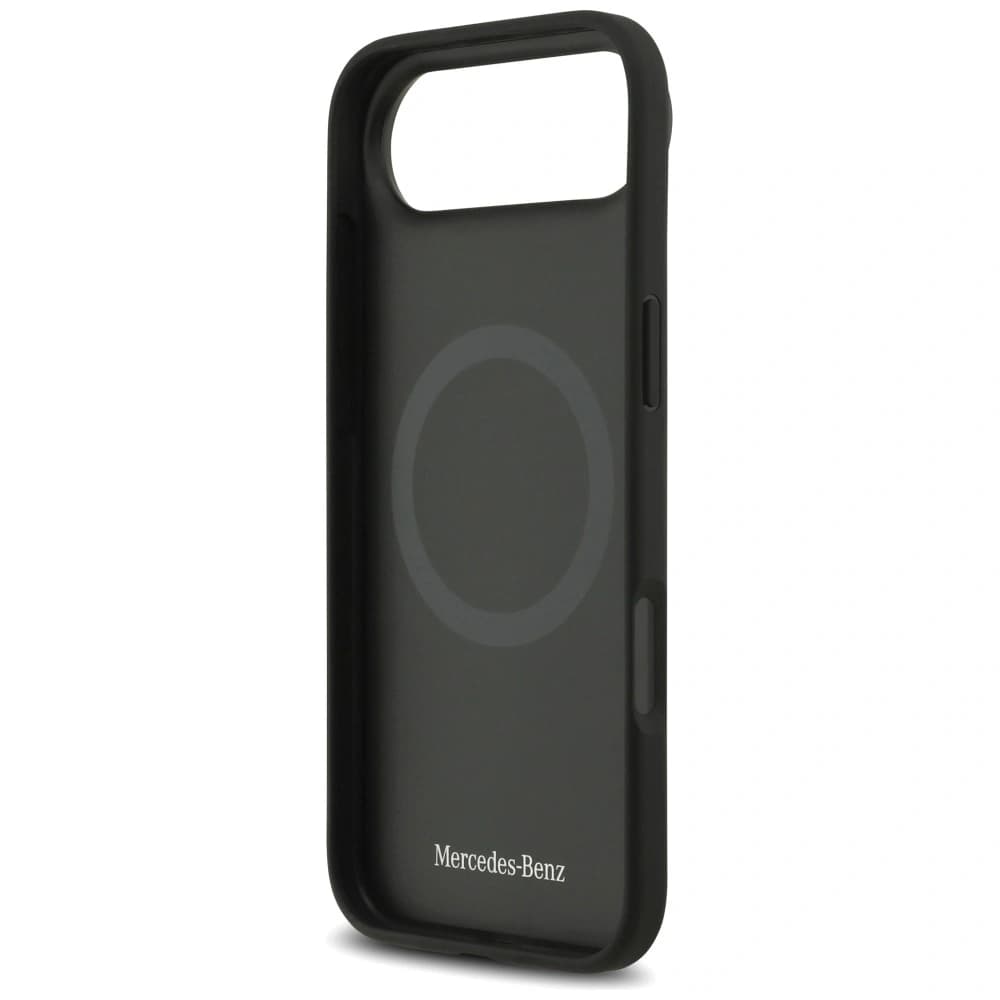 Mercedes Piele Model Stea Dungi MagSafe Apple iPhone Air negru - 7