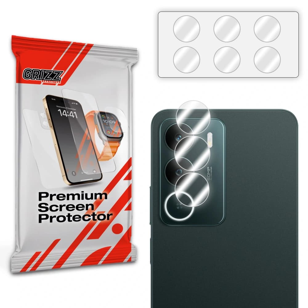 GrizzGlass HybridGlass Camera Realme P3 Lite
