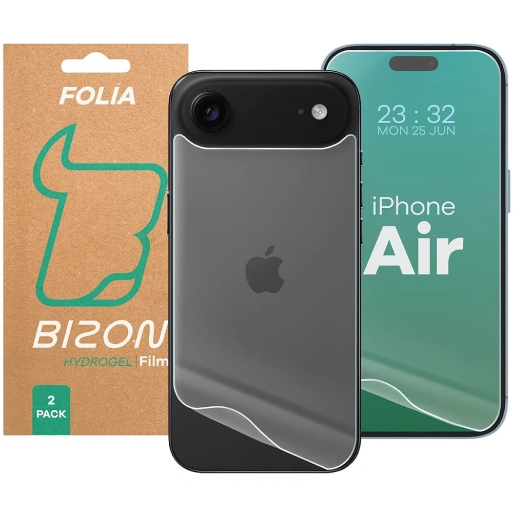 Pachet Hydrogel Bizon Glass pentru Apple iPhone Air