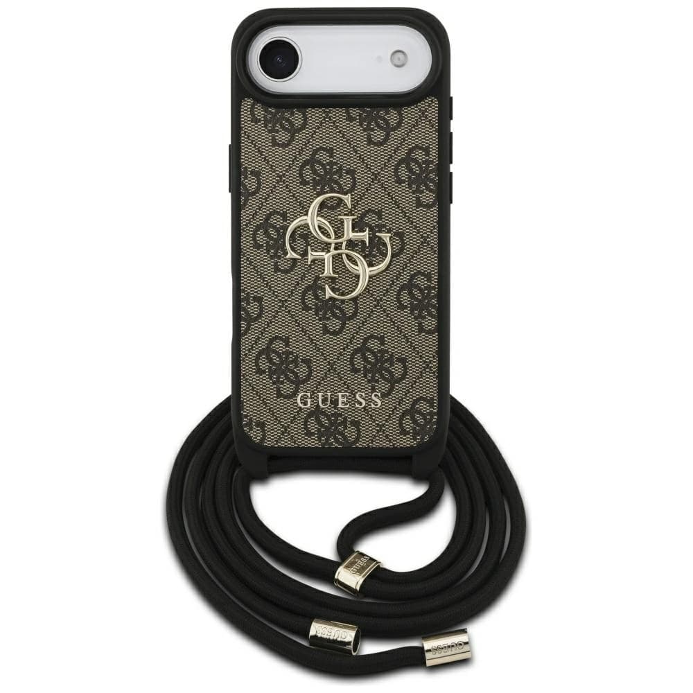 Guess 4G Big Logo Cord Stap Crossbody Apple iPhone Air maro