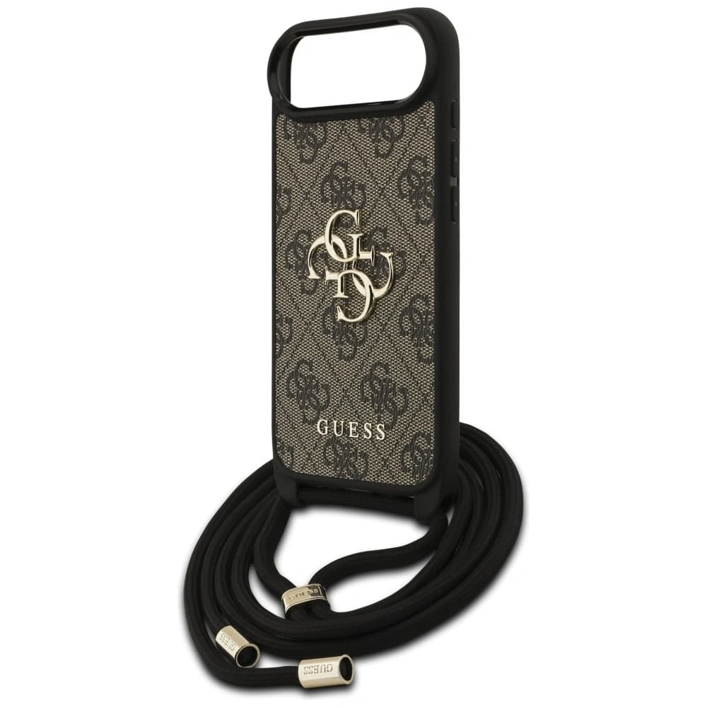 Guess 4G Big Logo Cord Stap Crossbody Apple iPhone Air maro - 5