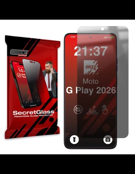 GrizzGlass Matte SecretGlass Motorola Moto G Play (2026)