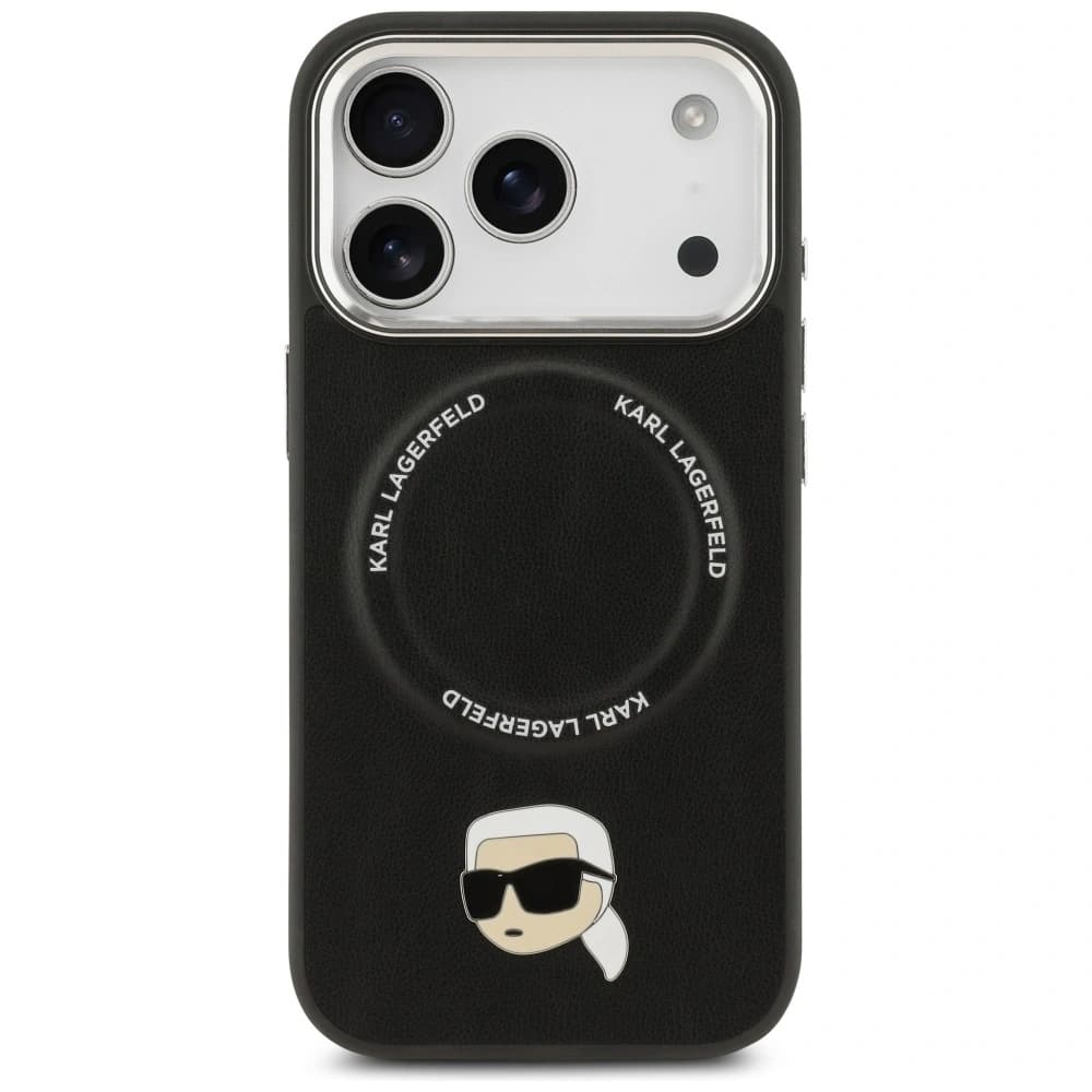 Karl Lagerfeld Karl Pin MagSafe Apple iPhone 17 Pro negru - 3