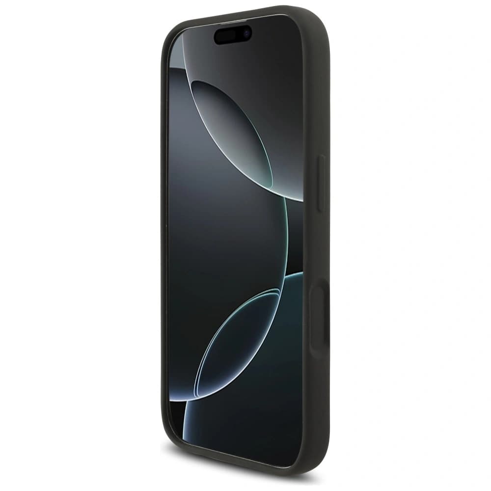 Etui Karl Lagerfeld Silicone Karl&Choupette Ring MagSafe pentru Apple iPhone 17 negru - 5