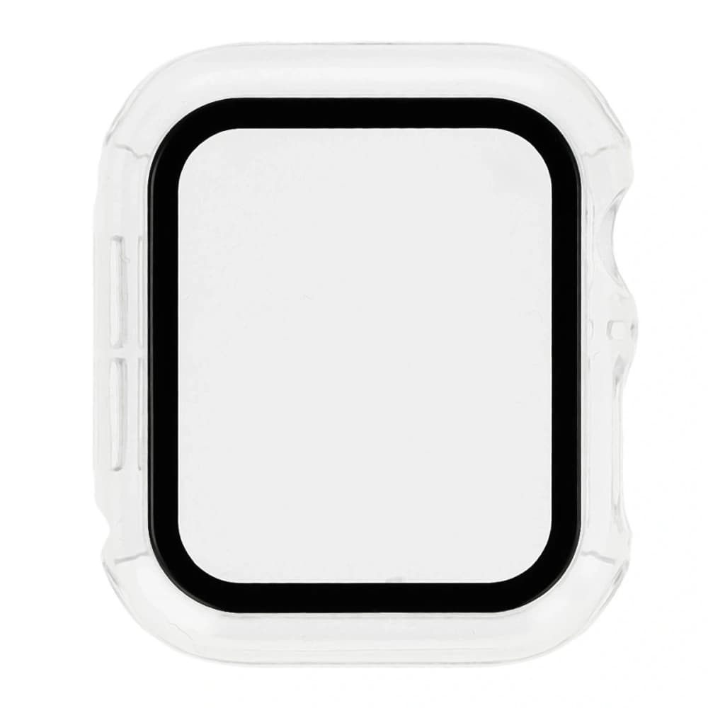 Bizon Case+Glass Uhr Apple Watch SE 3 / SE 2 / SE / 6 / 5 / 4 40mm klar - 8