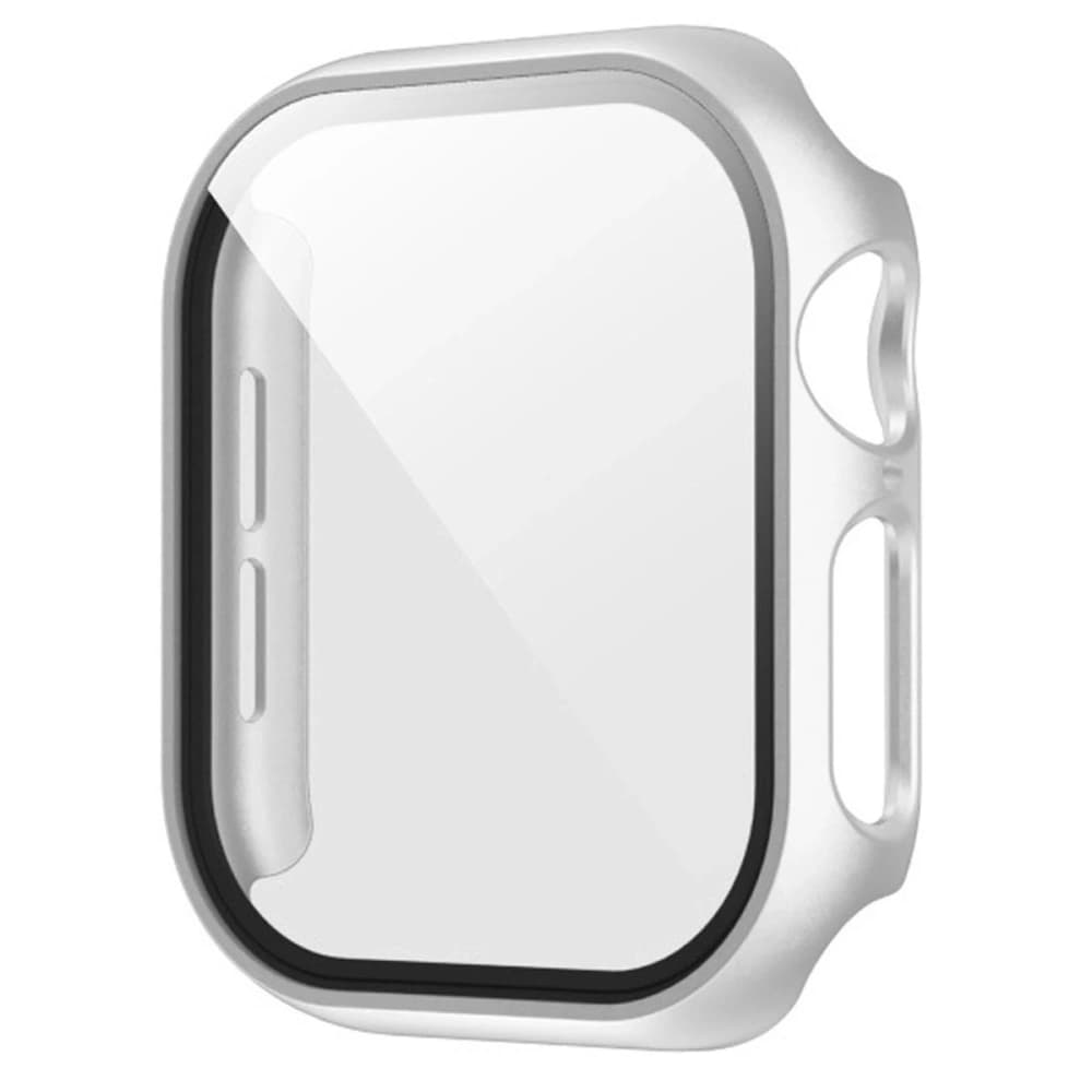 Bizon Case+Glass Watch Apple Watch SE 3 / SE 2 / SE / 6 / 5 / 4 40mm matte silver - 3