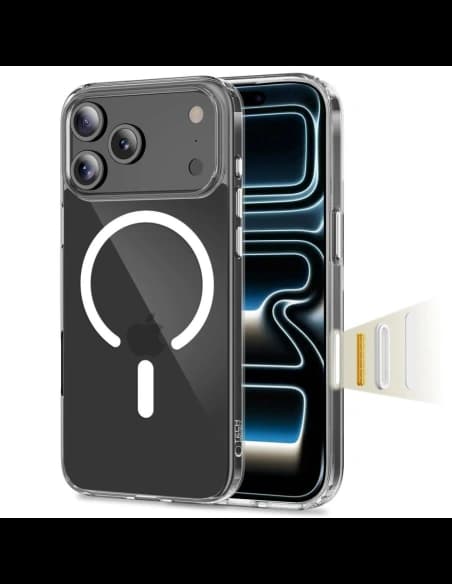 Tech-Protect Flexair Hybrid CC MagSafe Apple iPhone 17 Pro Átlátszó