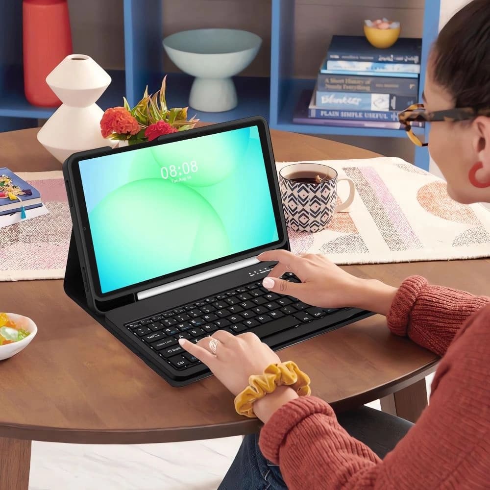 Tech-Protect Smartcase Pen + Keyboard Samsung Galaxy Tab A9 / A11 8.7 X110 / X115 / X133 / X135 Black - 7